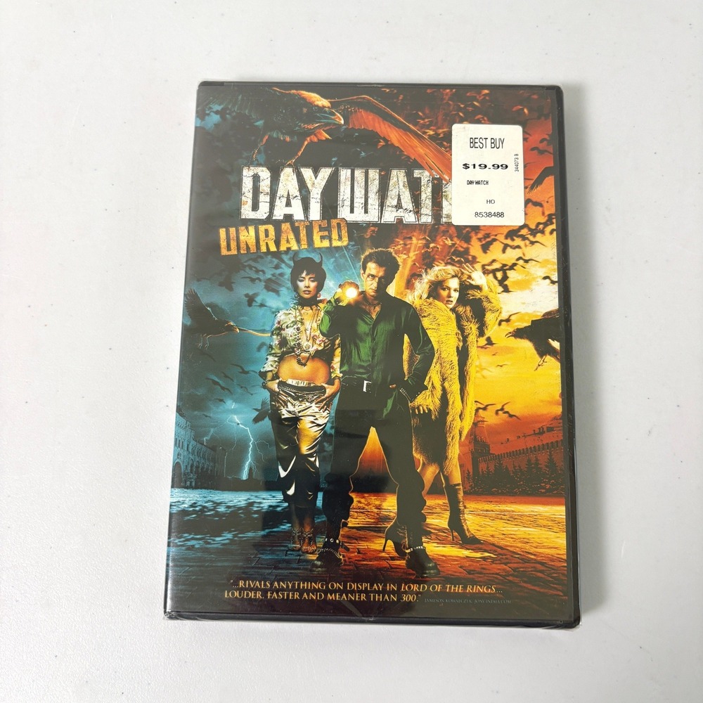 Day Watch DVD Unrated Widescreen Fantasy Thriller New Sealed